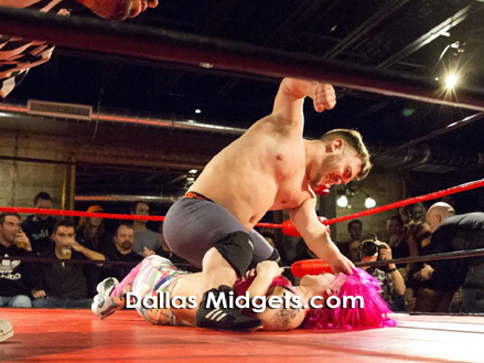 male & female wrestlers